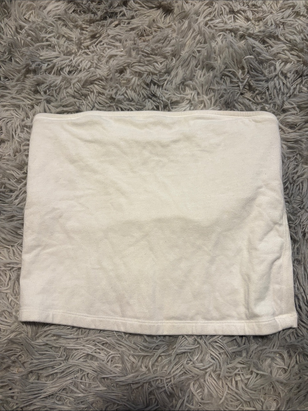 Women's White Tube Top - Classic Strapless Mini